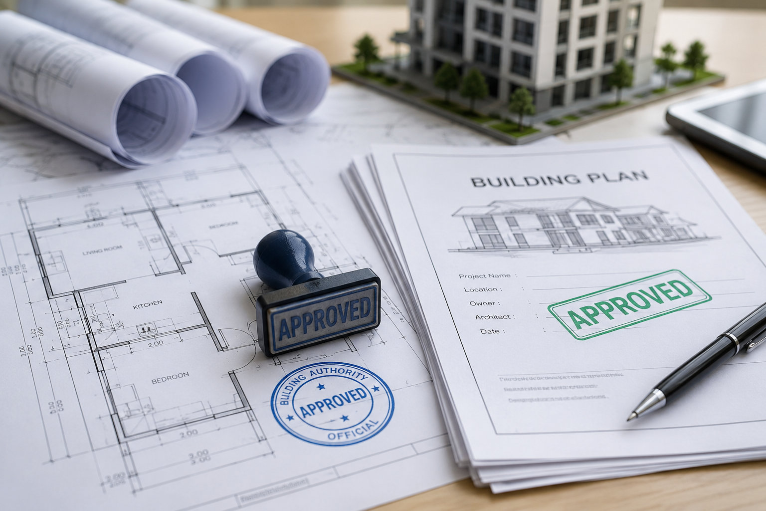 Building approval documents